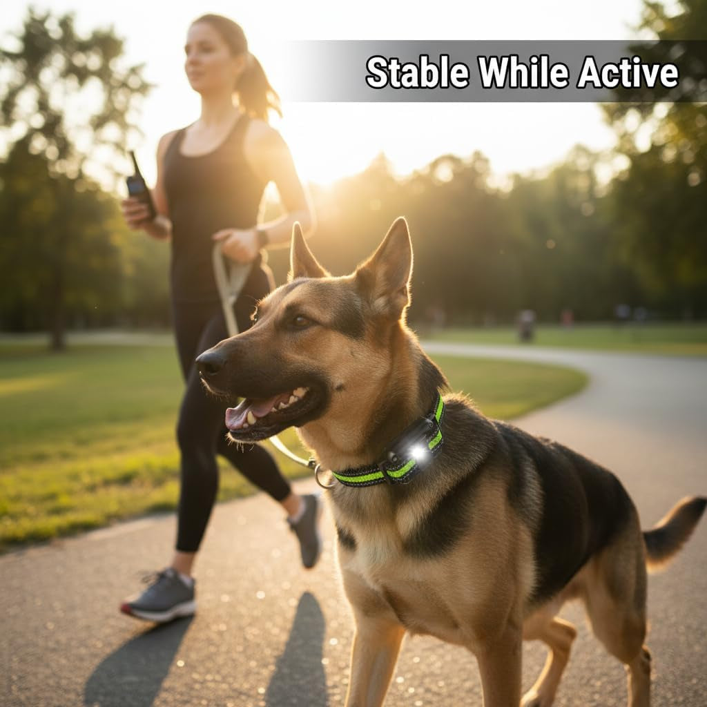 Reaktion Führungs-Kragen Antibellhalsband Für Hunde Mit 3 Modi, Einstellbarer Hund Maulkorb Trainingshalsband 2025, Bis 800 M Reichweite, Wasserdichtes Erziehungshalsband