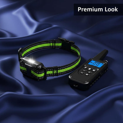 Reaktion Führungs-Kragen Antibellhalsband Für Hunde Mit 3 Modi, Einstellbarer Hund Maulkorb Trainingshalsband 2025, Bis 800 M Reichweite, Wasserdichtes Erziehungshalsband