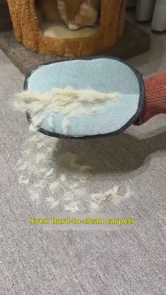 Pälsborttagningshandskar för Hundar & Katter - Återanvändbara